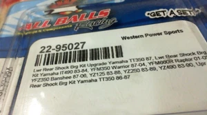 ALL BALLS SHOCK BEARING KIT 22-95027 TT350 IT490 660 RAPTOR BANSHEE - Picture 1 of 2