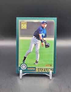 2001 Topps Ichiro Suzuki #726 RC Rookie Seattle Mariners Marlins Yankees