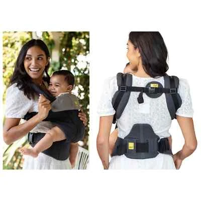 Portabebés LÍLLÉBABY All Seasons en carbón/plateado  Foto 1 de 4