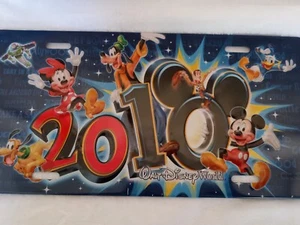 Disney Parks 2010 License Plate Auto Tag Display Souvenir WDW HTF NEW - Picture 1 of 4