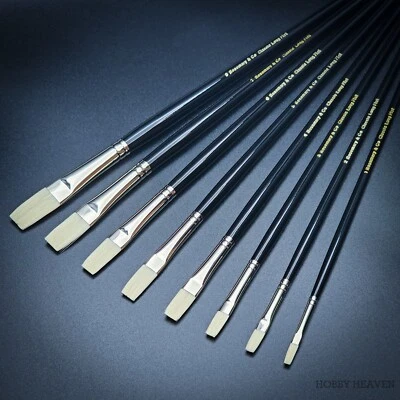 Rosemary & Co Classic Long Flats Brush Range Singles Long Handle Fast Shipping - Image 1 of 3