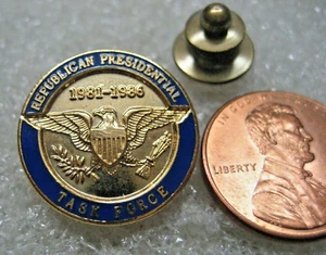 / Pin Republican Presidential Task Force 1981 -1986 - Bild 1 von 2