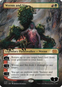 [1x] Wrenn and Six - Borderless Near Mint, English Double Masters 2022 Extras MT - Picture 1 of 1