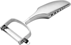 Global Classic Stainless Steel 2 Inch Vegetable Straight Edge Y Peeler - Picture 1 of 1