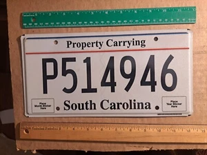 License Plate, South Carolina, Property Carrying, P 51 4946 - Picture 1 of 1