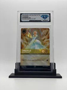 Disney Lorcana EN2 2023 Cenicienta 205/204 Enchanted Rise of Floodborn DSG 8,5 - Imagen 1 de 2
