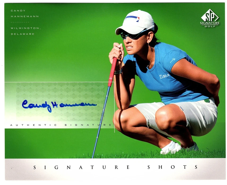 2004 SP Signature Candy Hannemann 8x10 Autograph Photo - LPGA - Image 1 of 1