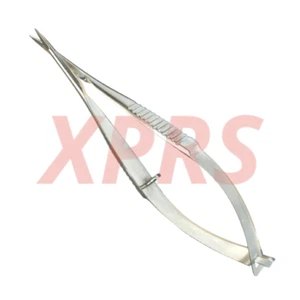 Vannas Kapsulotomieschere, 3,25", gebogen, 6 mm Klingen, scharfe Spitzen, Premium - Bild 1 von 1