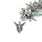 4 , 20 or 50 pcs Silver Fairy Fantasy Guardian Angel Charm- US Seller - AS1103