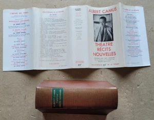 Théatre Récits Nouvelles Albert CAMUS Bibliothèque de la Pléiade 1965 - Foto 1 di 3