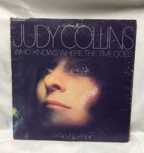 Vintage Judy Collins Who Knows Where the Time Goes 1968 LP Vinyl Record Album - Picture 1 of 9