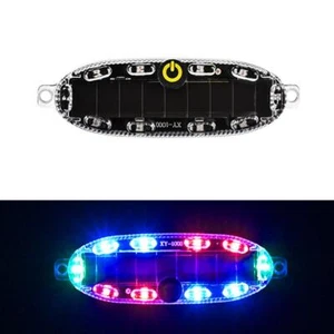 2Pcs Cars Solar Anti-thefts Warning Lights LED Fake Security System Signal CS - Picture 1 of 17