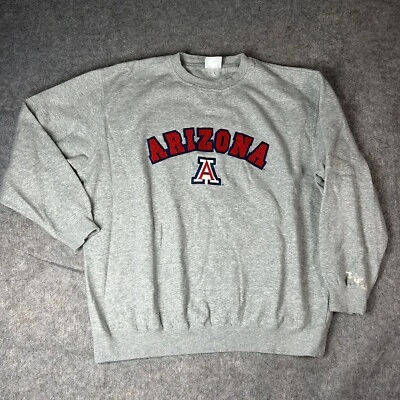 Vintage NCAA VF Imagewear Sweatshirt Mens XL Arizona Crew Neck Pullover Flaw - Image 1 of 4