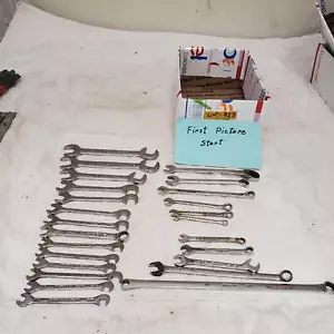 Lot of Assorted Open-End Combination & Double Box Wrenches LOT-923 - Bild 1 von 10