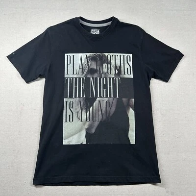 Play Cloths Shirt Mens M Streetwear The Night is Young Basic Tee Black Sexy - Image 1 of 4