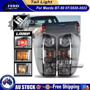 Fits Mazda BT-50 BT50 UTE TF 2020 - ON Tail Light Lamp Smoked LH RH LED - Picture 1 of 10