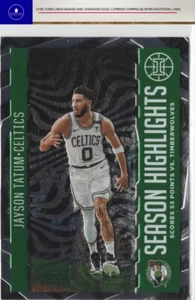 2020  Panini Illusions #10 Jayson Tatum Season Highlights - Picture 1 of 2