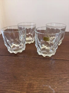 SET 4 BICCHIERI DA WHISKY ARCOROC, Made in France, modello artico, vecchio stile - Foto 1 di 7