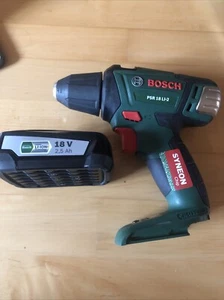 bosch psr 18 li-2 Akku Schrauber 3603 J73 301 mit Akku 18 Volt 2,5 Ah Neuwertig - Bild 1 von 12