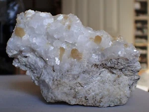 SUPERB FINE APOPHYLLITE STILBITE Fine Mineral Crystal Specimen Black Lake Quebec - Picture 1 of 6