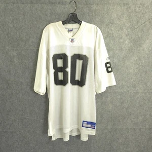 Oakland Raiders Vintage Reebok Jerry Rice White Jersey Men’s Size XL Las Vegas - Picture 1 of 19