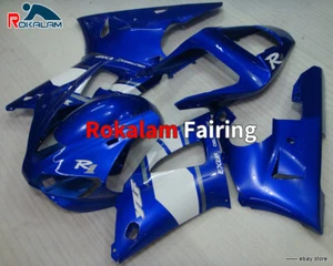 Kit de carrocería para Yamaha YZF-R1 1998 1999 YZF R1 98 99 carenado de motocicleta azul blanco - Imagen 1 de 1