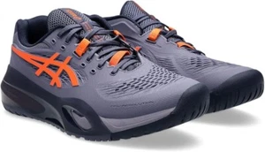 Asics Tennis Shoes GEL-RESOLUTION X WIDE Purple Orange 1041A487 With Tracking - Picture 1 of 7