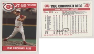 1996 Kahn's Cincinnati Reds Mark Portugal #21