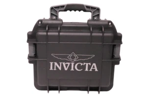 ORIGINAL INVICTA 3 Slot Taucheruhrengehäuse SCHWARZ schlagfestes Gehäuse wasserdicht - Bild 1 von 7