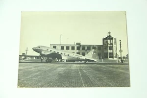 Foto d'epoca c 1950 American Airlines DC-2 9" x 6,5" NC-14925 aeroporto aviazione - Foto 1 di 4