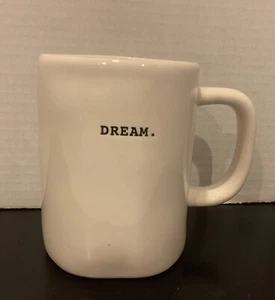 Rae Dunn Dream Ceramic Coffee Mug Cup Typewriter Print - Picture 1 of 7