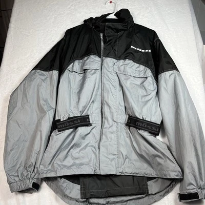 Vestuário masculino Mossi Windbreaker Motosports tamanho grande - Imagem 1 de 4