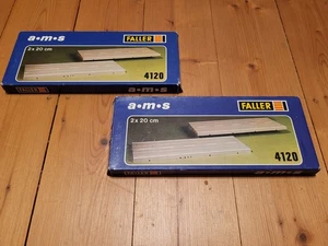Faller AMS 4120 4x 20 cm Fahrbahn Geraden, mit Originalverpackung - Bild 1 von 1