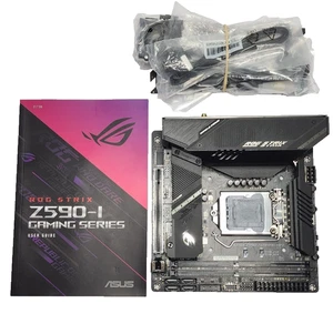 ASUS ROG STRIX Z590-I GAMING WIFI Mainboard Intel Z590 LGA 1200 Mini-ITX DDR4 - Bild 1 von 5