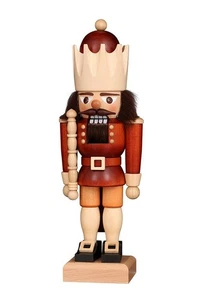 Neu für 2025 - Chr. Ulbricht Naturkönig - Traditioneller Deutscher Nussknacker 32-701 - Bild 1 von 1