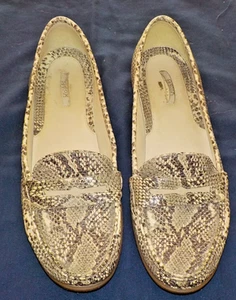 GEOX RESPIRA DAMEN HALBSCHUHE AUS SCHLANGENLEDER - Bild 1 von 4