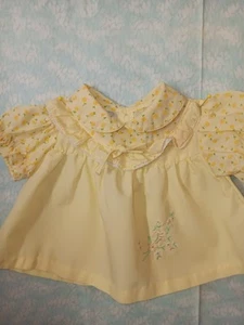 Vintage Mayfair Newborn Yellow Dress - Picture 1 of 4