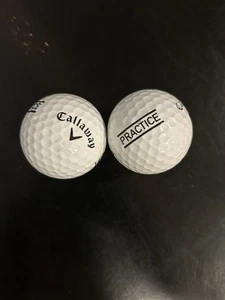 50 Callaway Range Golf Balls Good Condition - Picture 1 of 3