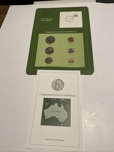 Coin Sets of All Nations Australia, Commonwealth Of With Card 1982 - Picture 1 of 18