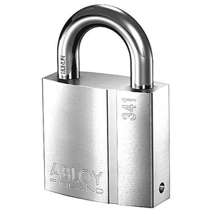 Abloy Keyed Padlock,1 3/32 in,Rectangle,Silver PL341/25B-KD Abloy PL341/25B-KD - Picture 1 of 1