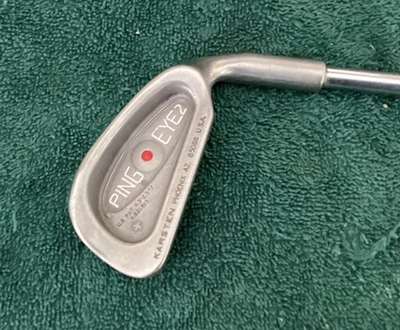 Ping Eye 2+ Plus Red Dot 1 Iron Karsten KT steel shaft right handed all original - Image 1 of 4