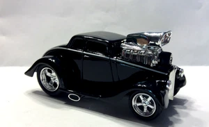 MUSCLE MACHINES 1933 WILLYS COUPE 1/64 -- 33 WILLYS ---- SCHWARZ - - Bild 1 von 4