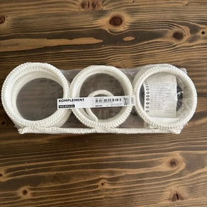 IKEA KOMPLEMENT weiß Mehrzweck Schrank Kleiderbügel Organizer 3er Set - Bild 1 von 3