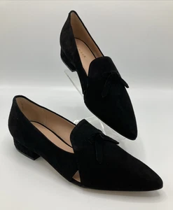 Cole Haan Viola Skimmer schwarz Wildleder W27675 Slipper flach Größe 6B neu im Karton - Bild 1 von 15