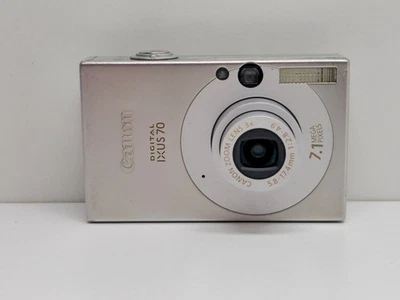 Canon Digital IXUS 70 Digitalkamera, 7.1 MP, DEFEKT Objektivfehler ⚡BLITZBEREIT⚡ - Bild 1 von 4