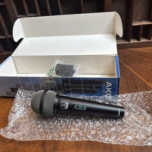 AKG D 8000 S Dynamic Microphone Matte Black 80Hz-20.000Hz - Excellent Condition - Picture 1 of 7