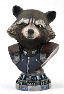 Busto Marvel Legends in 3D Avengers 3 Rocket Raccoon escala 1/2 - Imagen 1 de 1