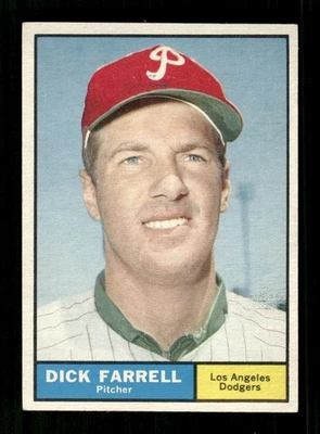 1961 Topps Set Break #522 Dick Farrell EX-EX/MT *BNCARDS* - Image 1 of 2