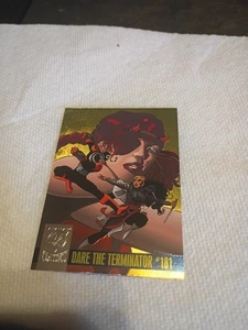 1996 Amalgam Dare The Terminator #181 PowerBlast Insert Card - Picture 1 of 2
