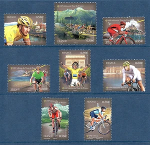 SERIE TIMBRES 4755-4762 NEUFS XX - 100 EME TOUR DE FRANCE -  PROMOTION - Photo 1/1